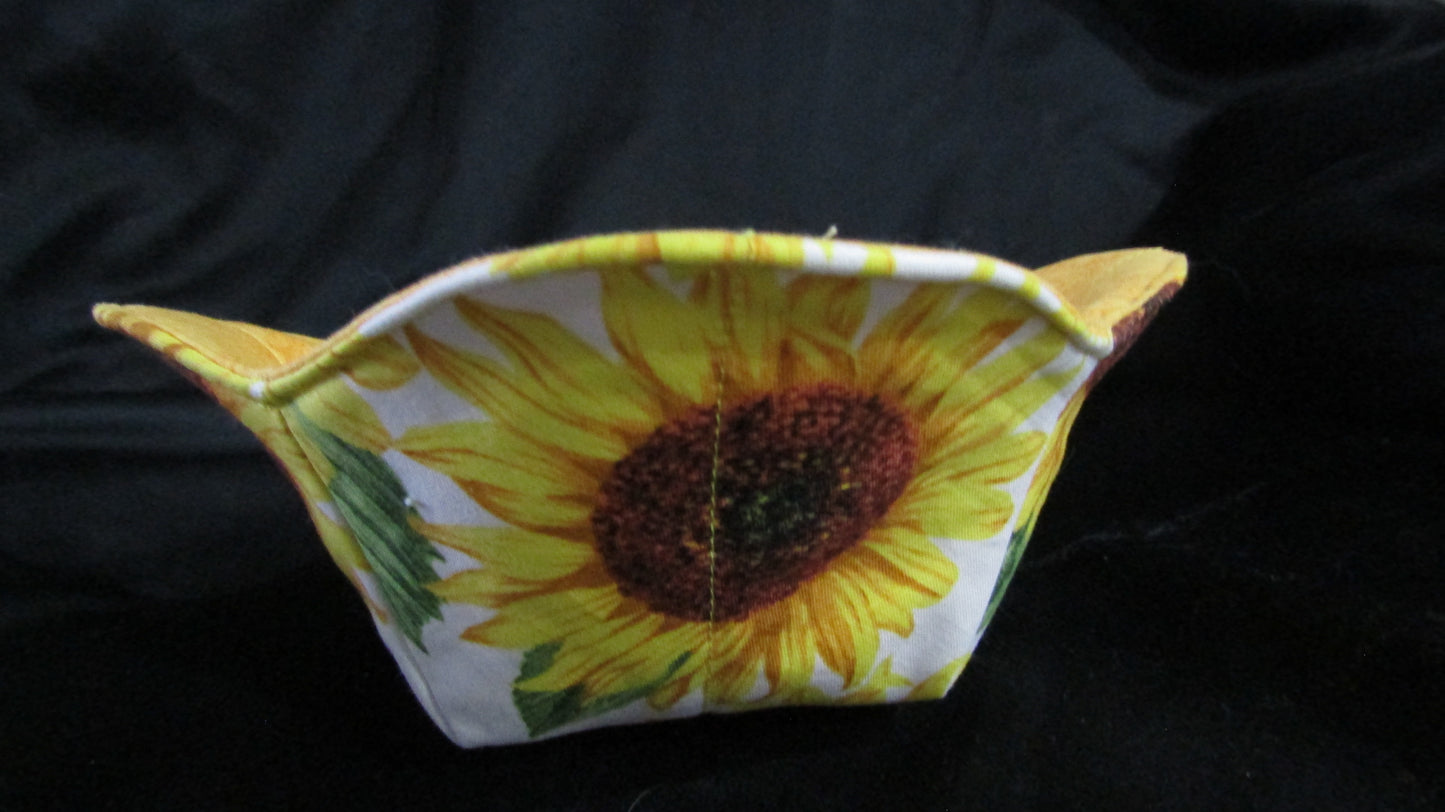 Lg Sunflower Bowl Cozy