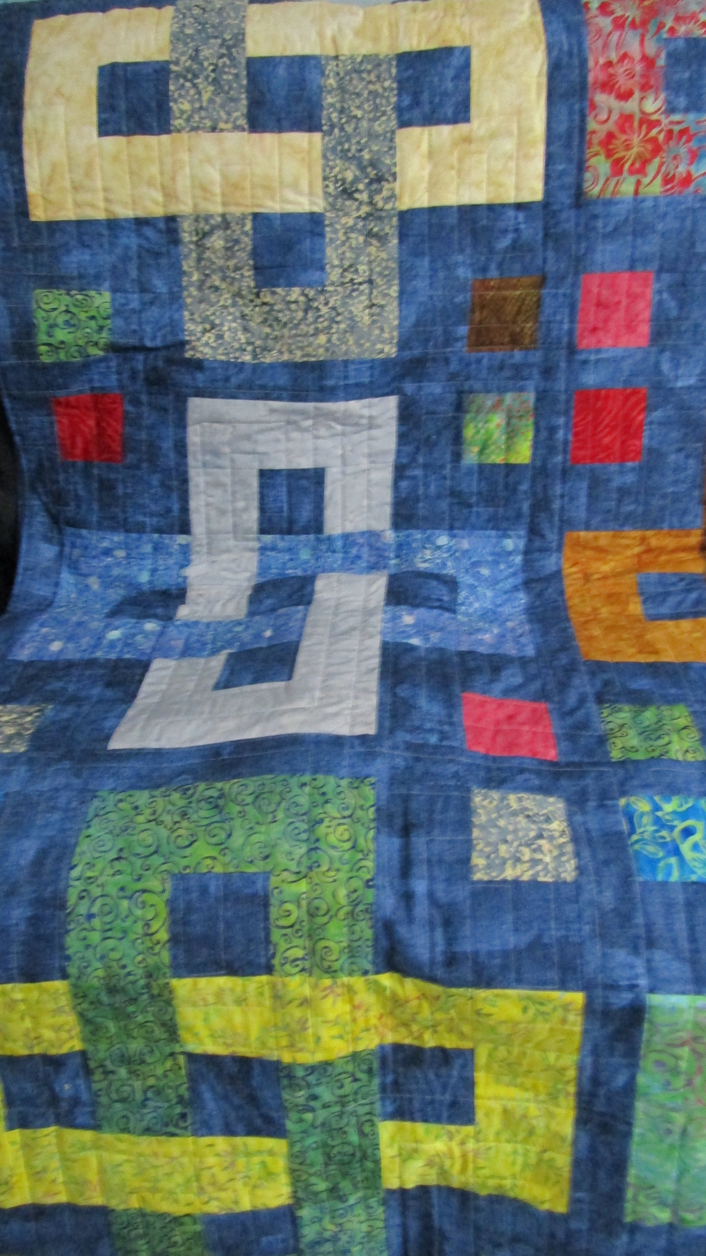 Puzzle Block Quilt