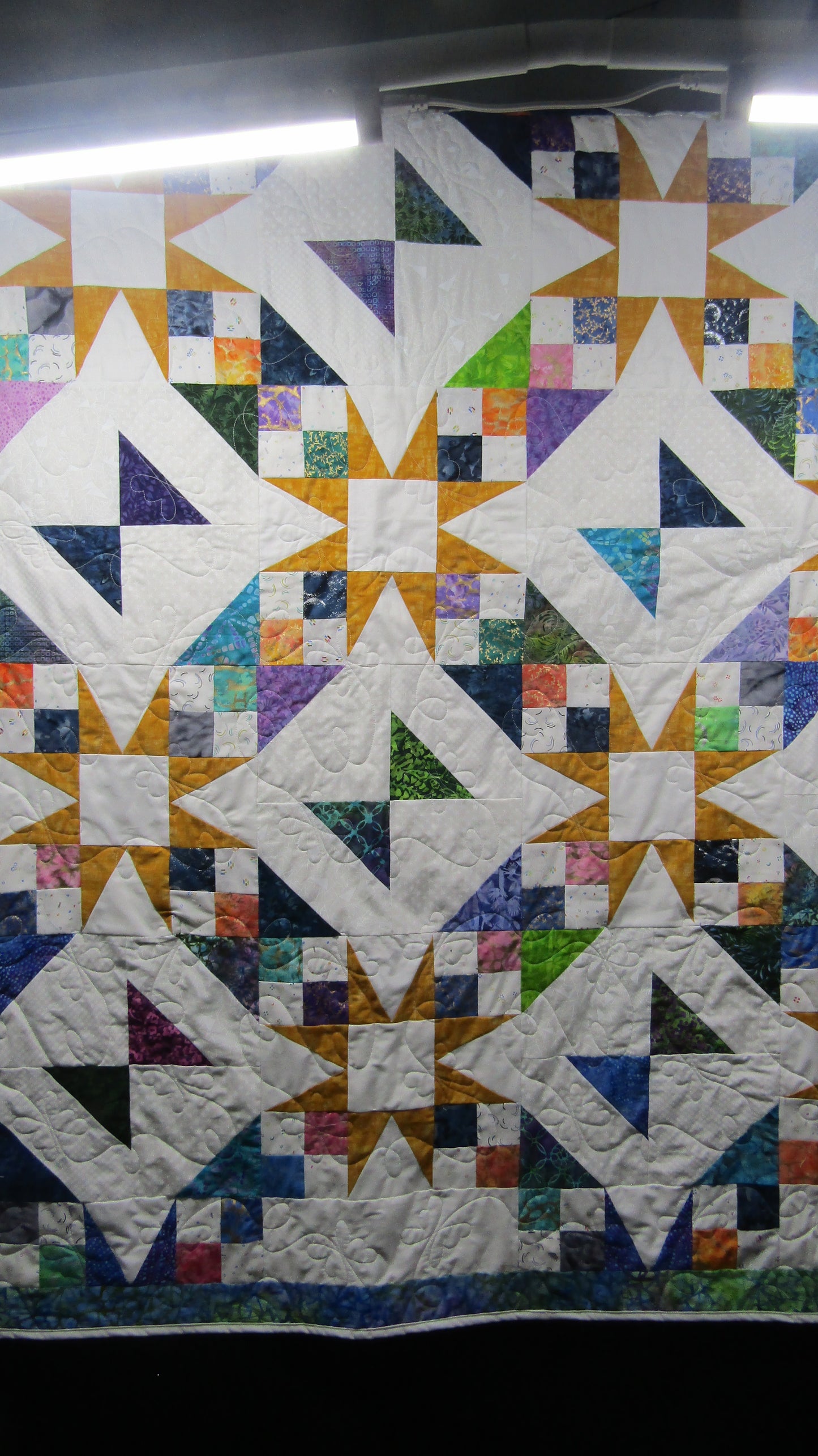 Scrappy Sunshine Quilt