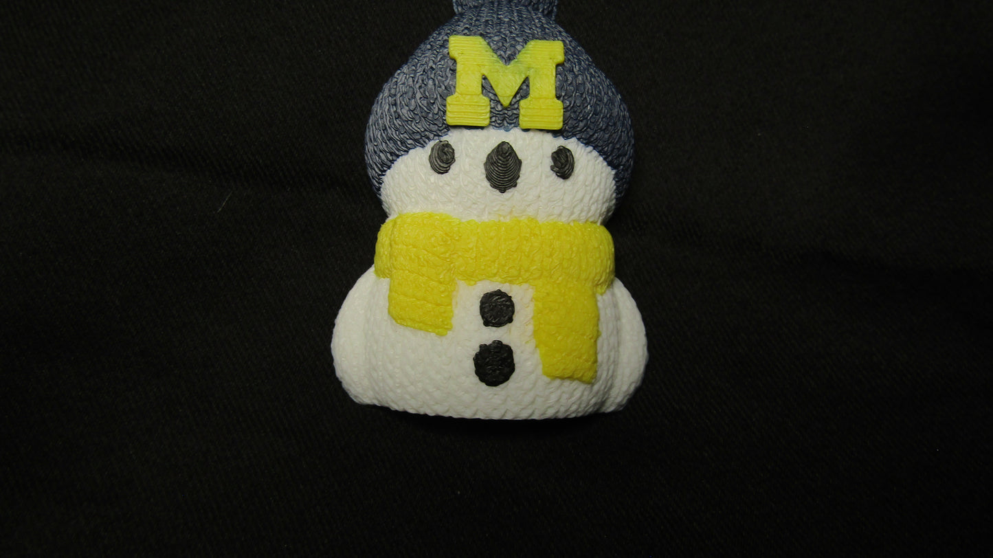 U of M Snowman