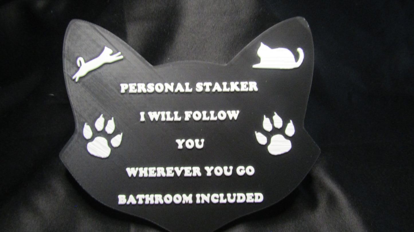 Cat Personal Stalker