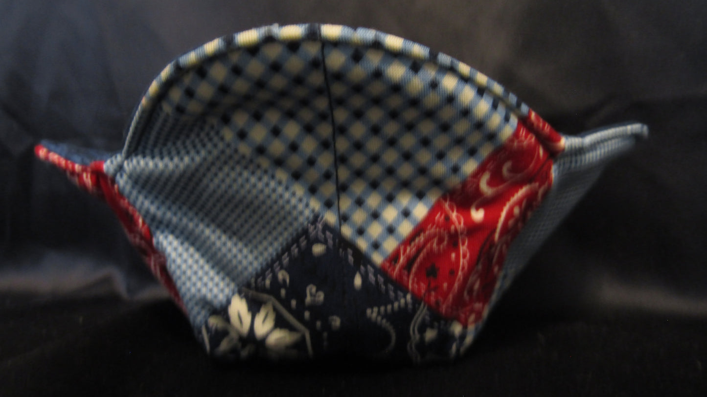 Red & Blue Patchwork