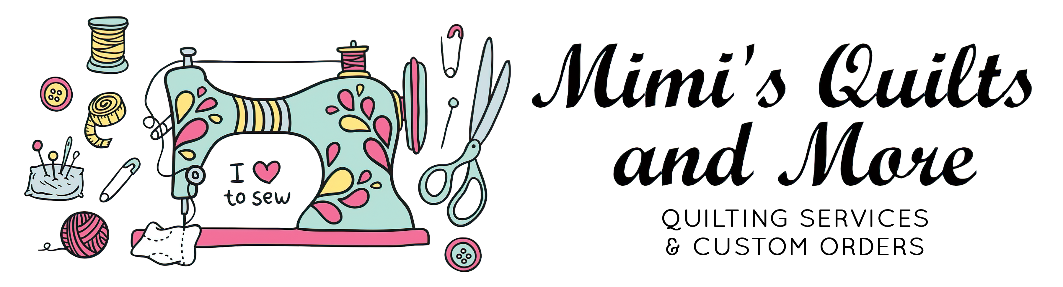 Mimi's Quilts and More logo