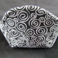 Black/White Swirls Bowl Cozy