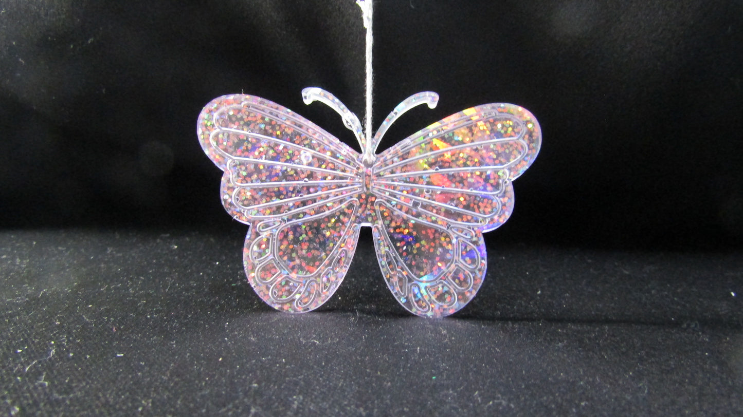 Pink Sparkle Butterfly