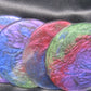 Multi-Colored Coaster Set with Holder