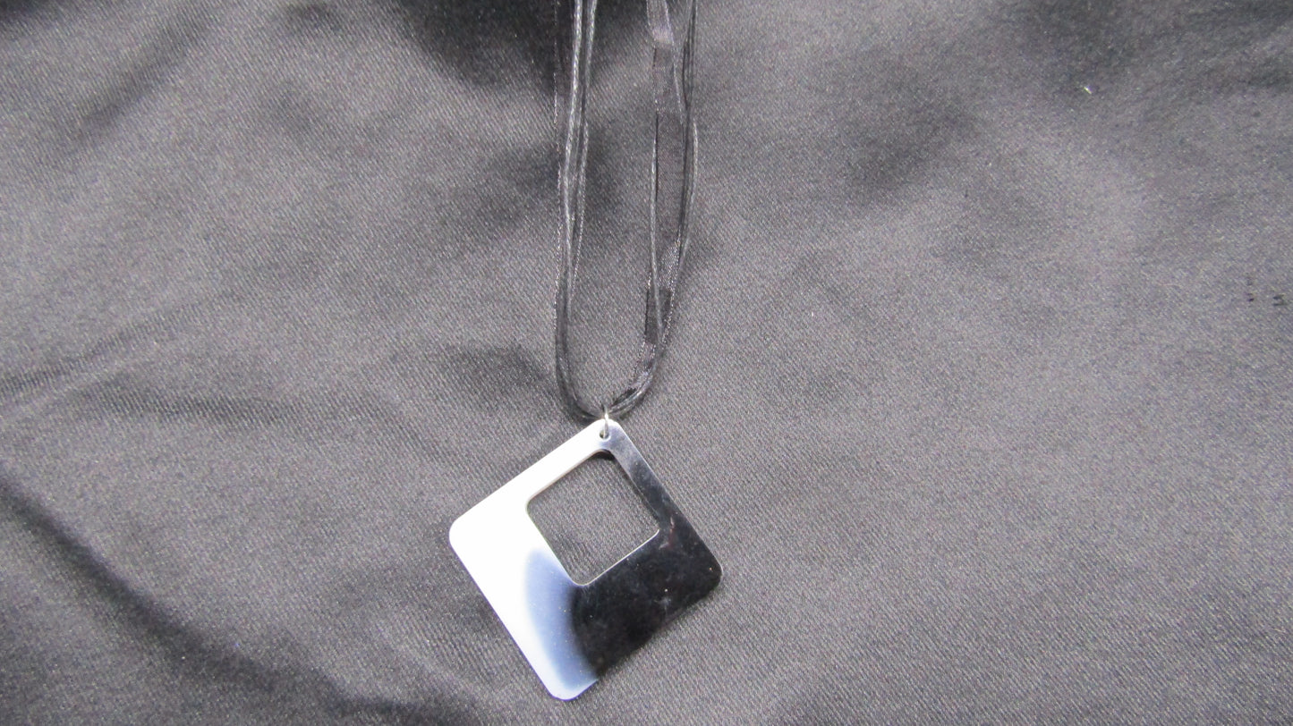 Square Pendant Necklace