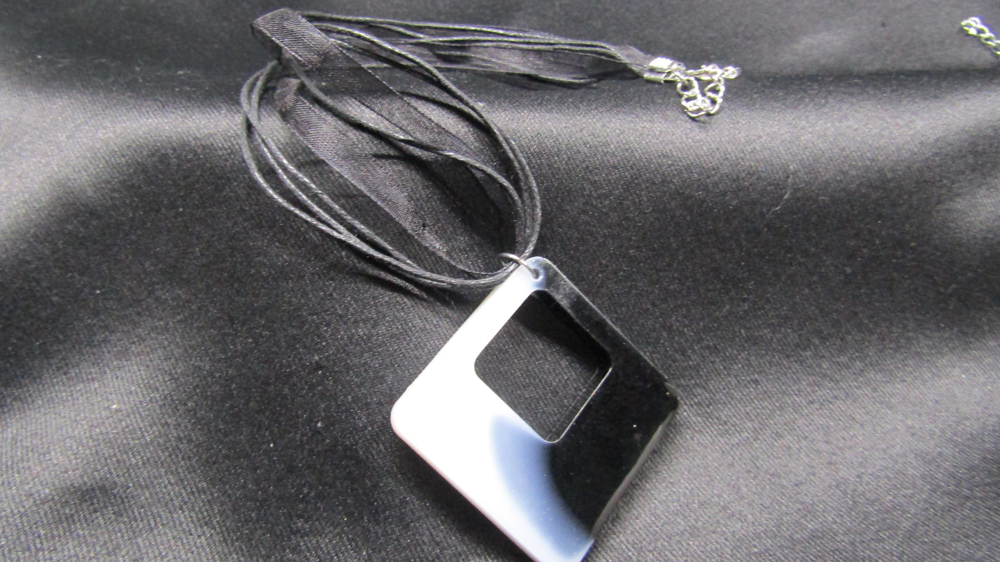 Square Pendant Necklace