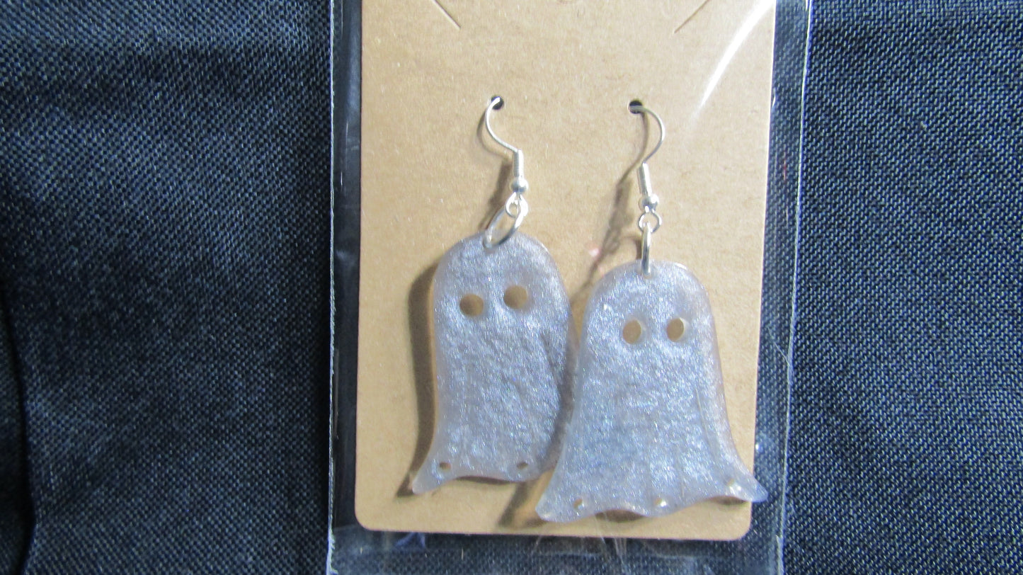 Grey Ghost Earrings