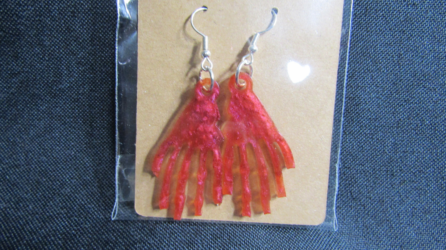 Skeleton Hand Earrings