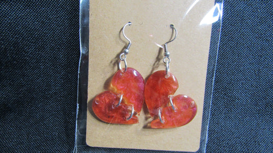 Broken Heart Earrings