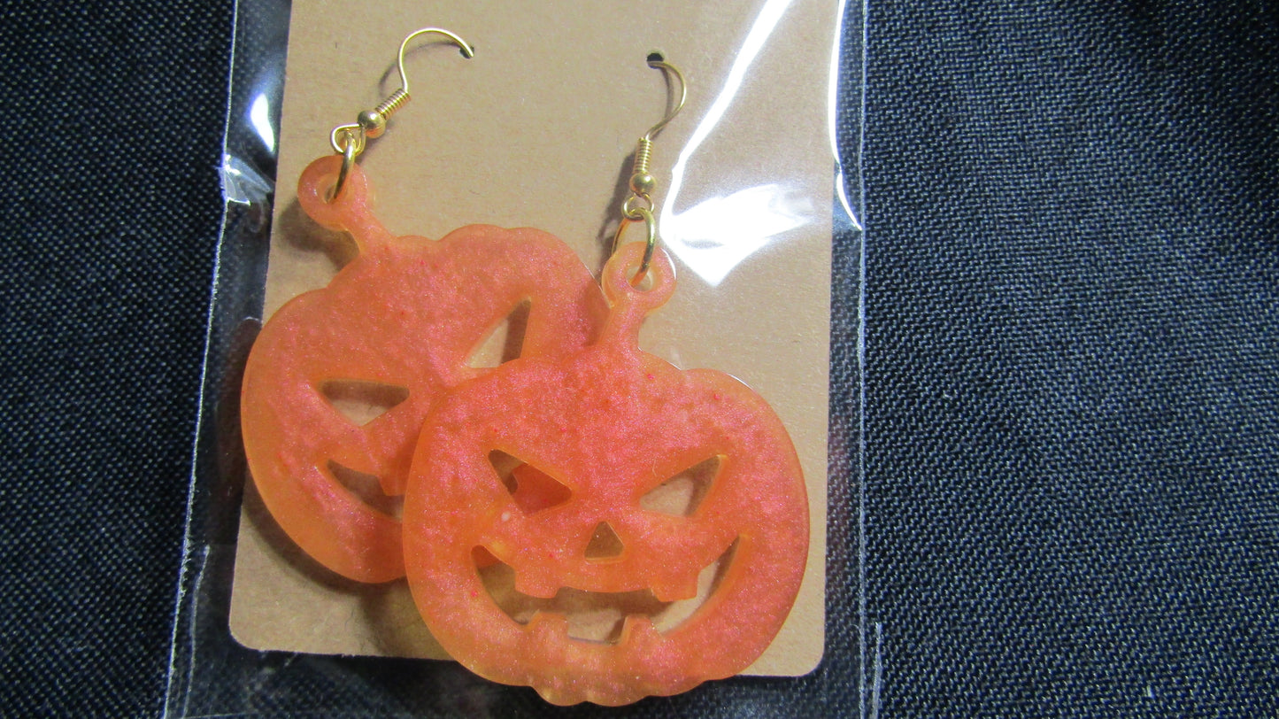 Pumpkin Earrings