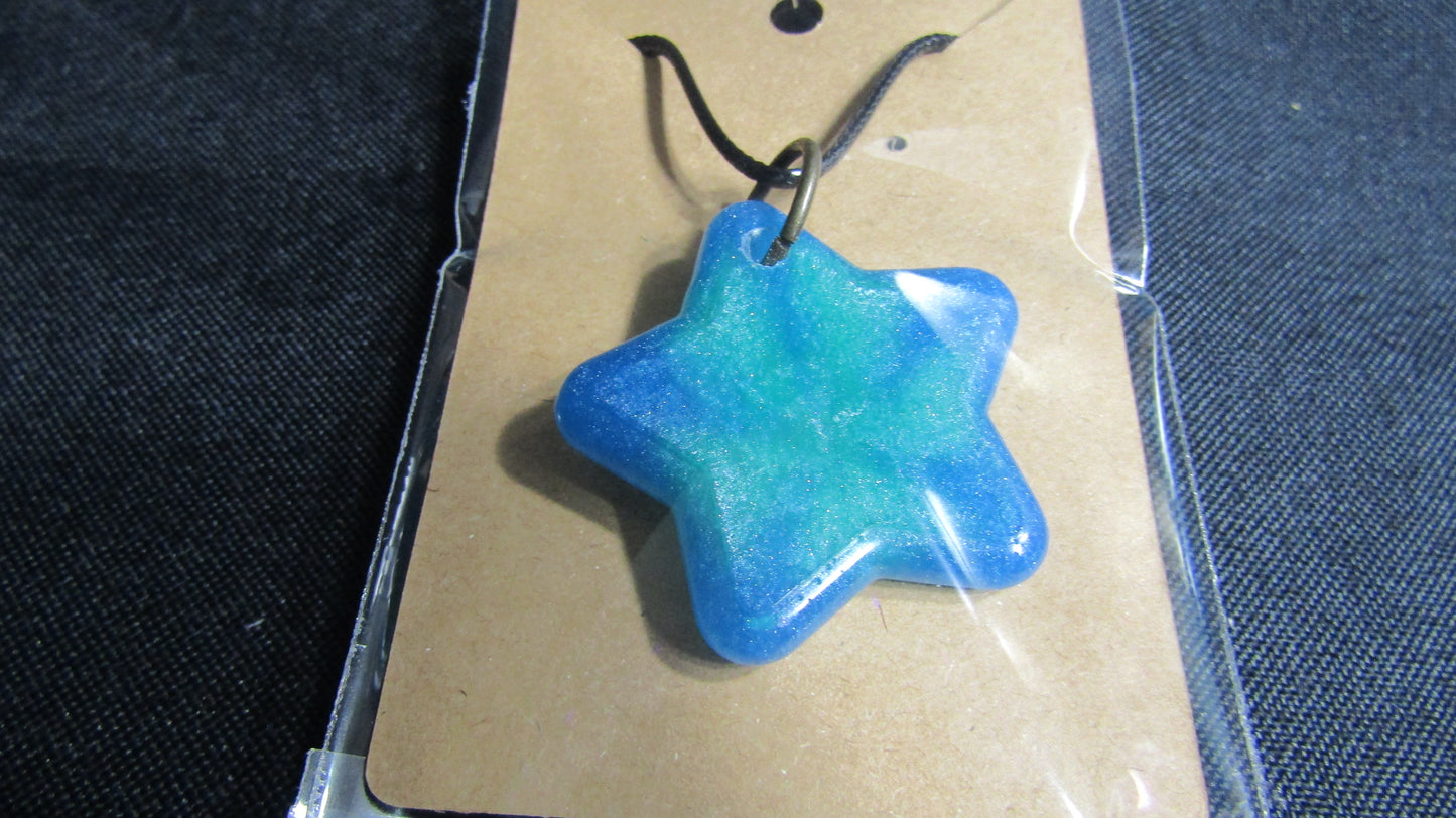 Blue Star Necklace