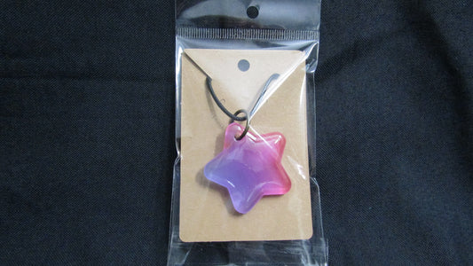 Pink & Purple Star Necklace