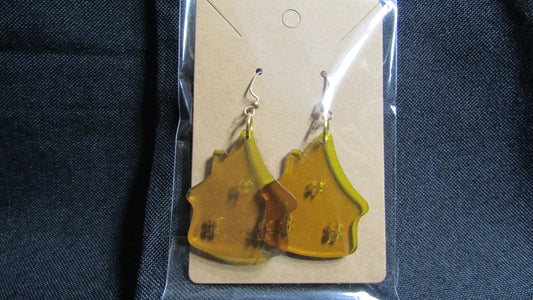 Gingerbread House Earrings