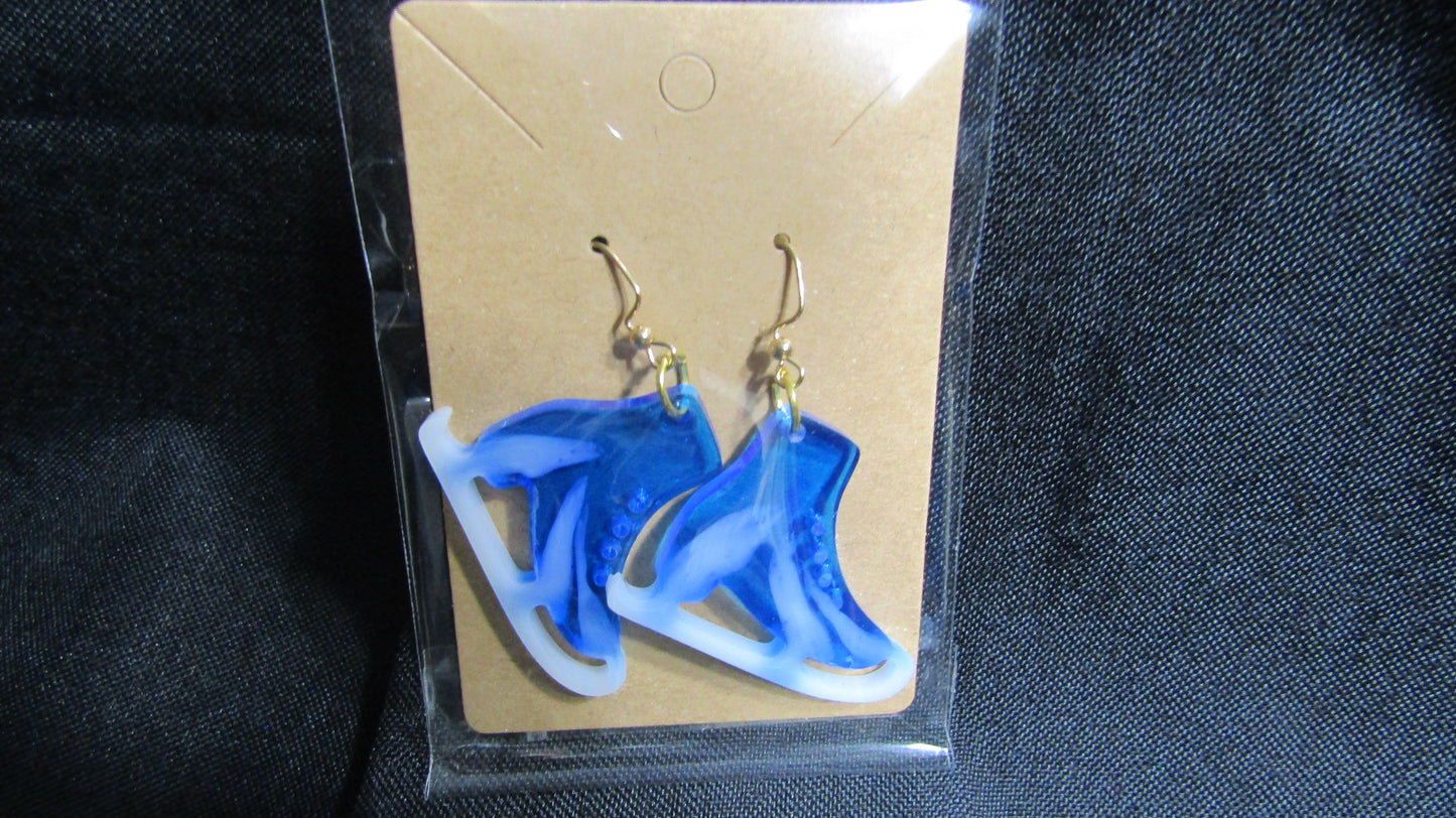 Ice Skate Earrings