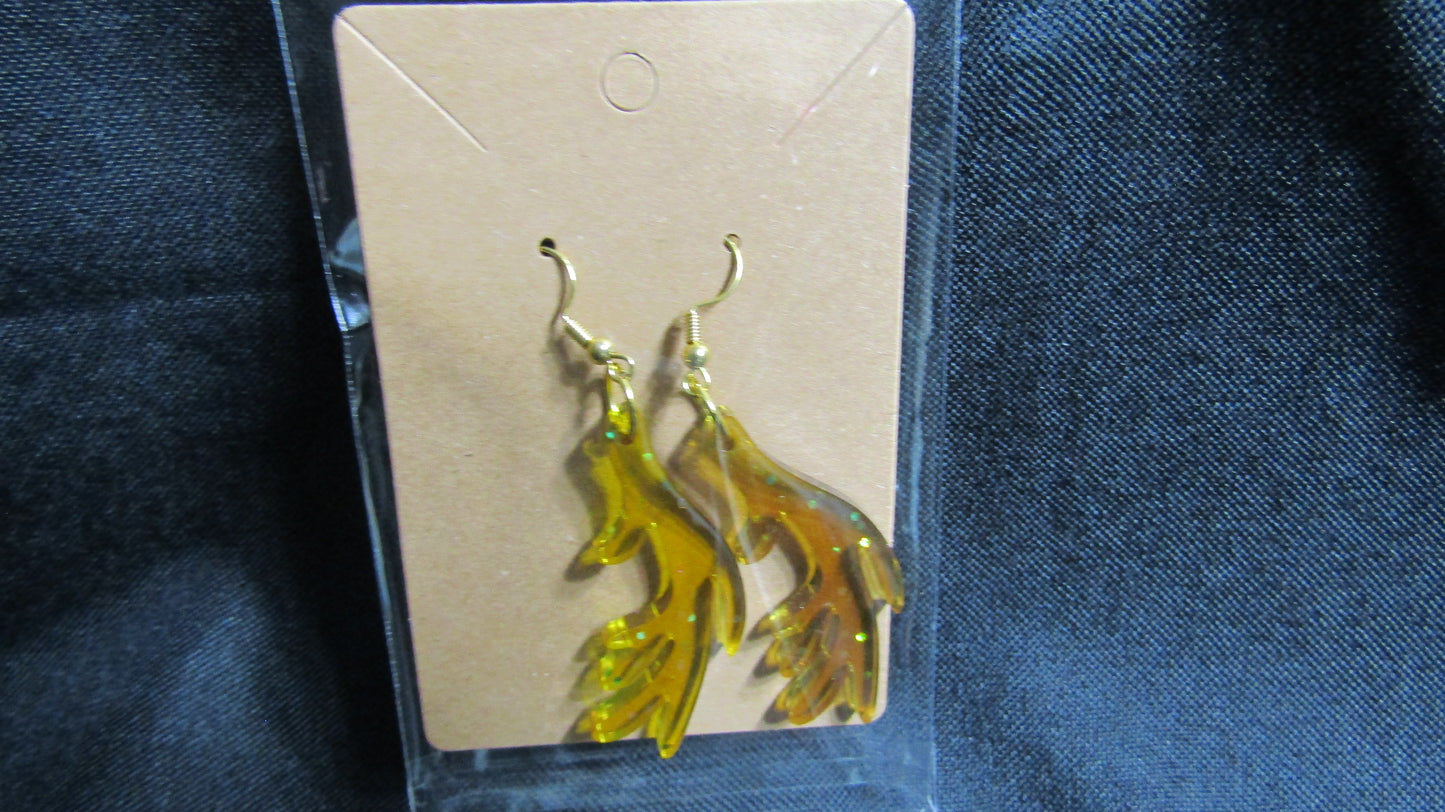 Reindeer Antler Earrings