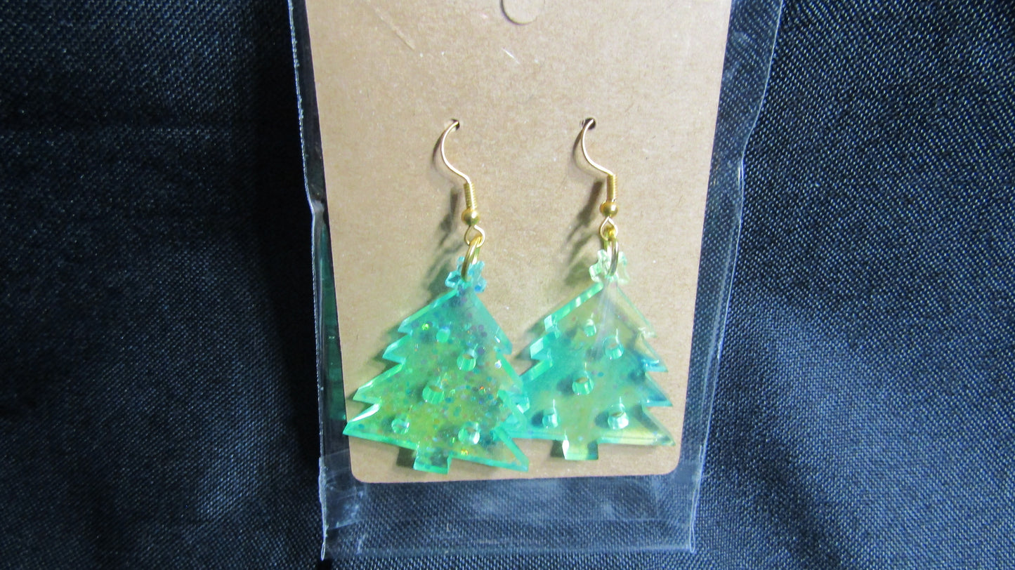 Christmas Tree Earrings