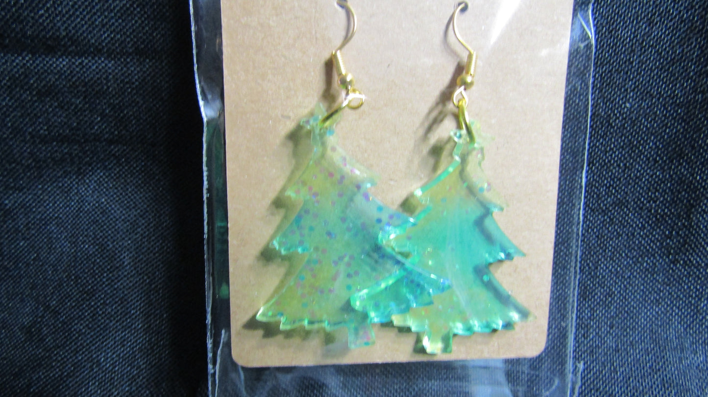 Christmas Tree Earrings