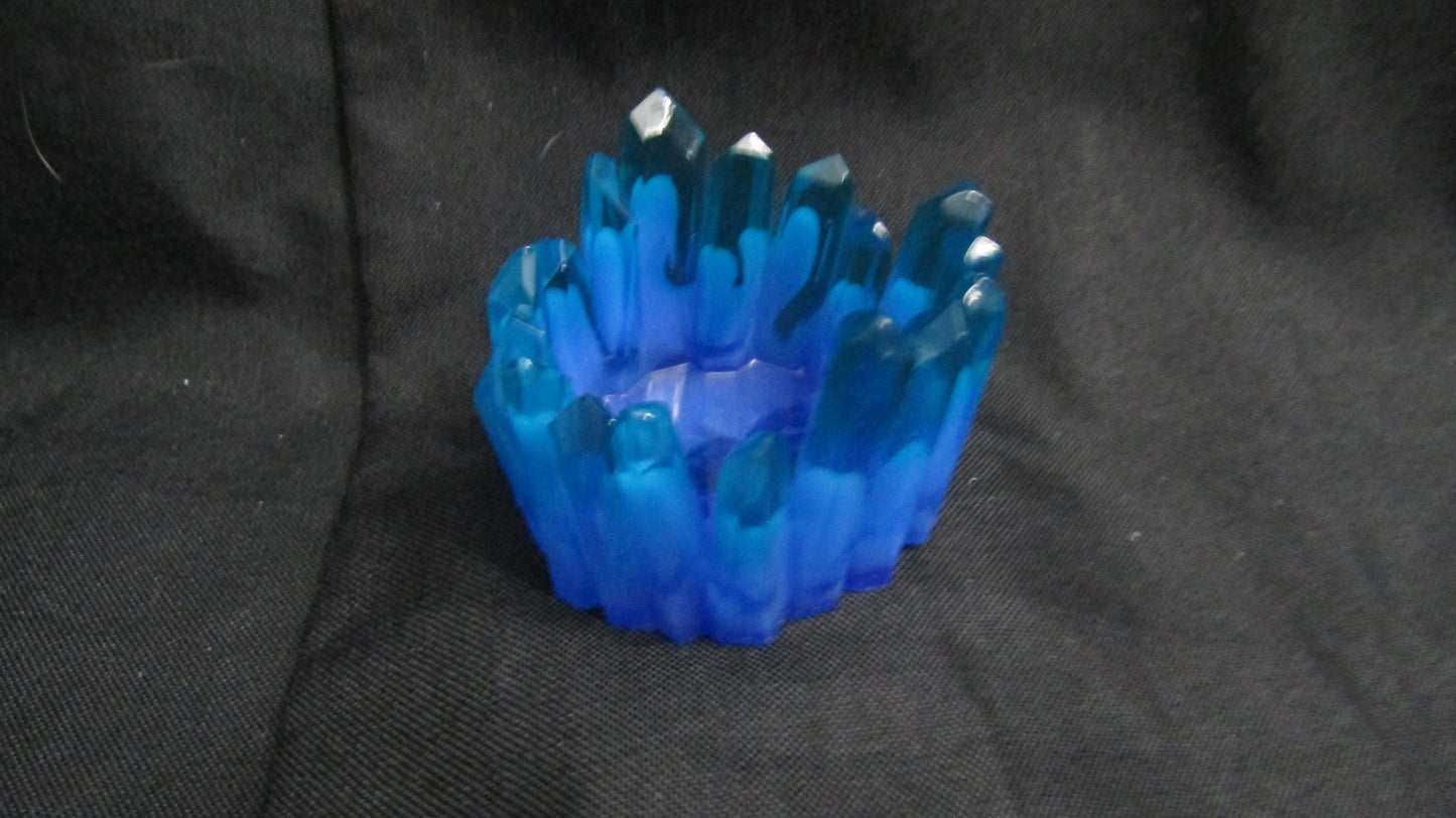 Blue & Teal Candle Holder