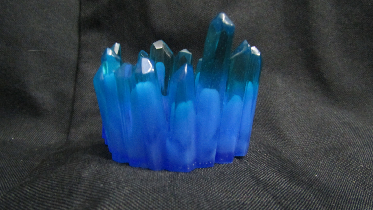 Blue & Teal Candle Holder