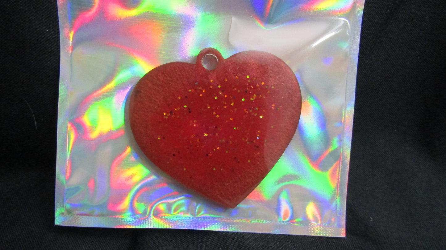 Red Sparkle Heart