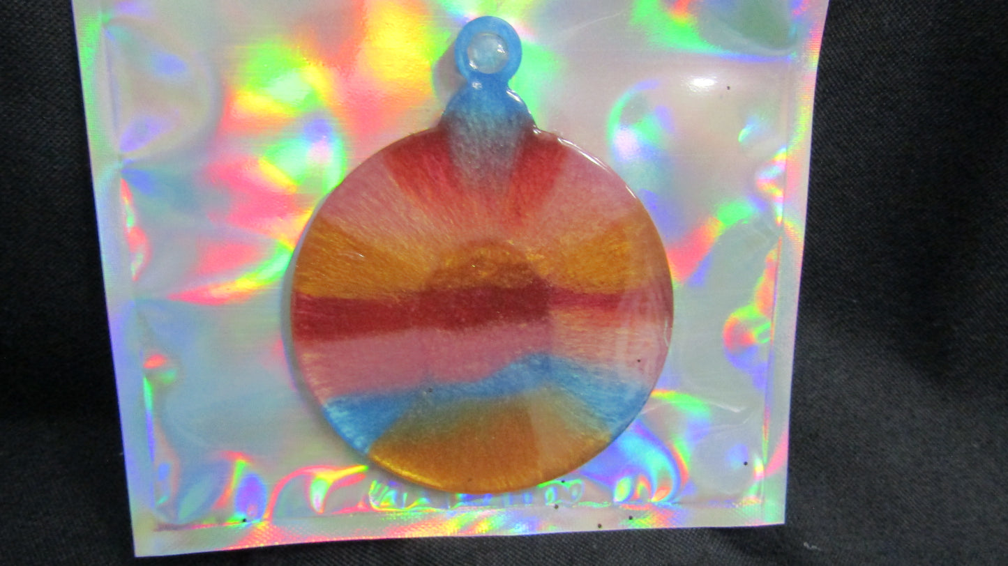 Multi-Colored Round Bauble