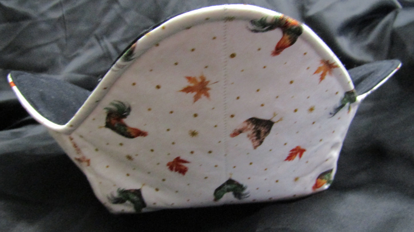 Roosters Large Bowl Cozy