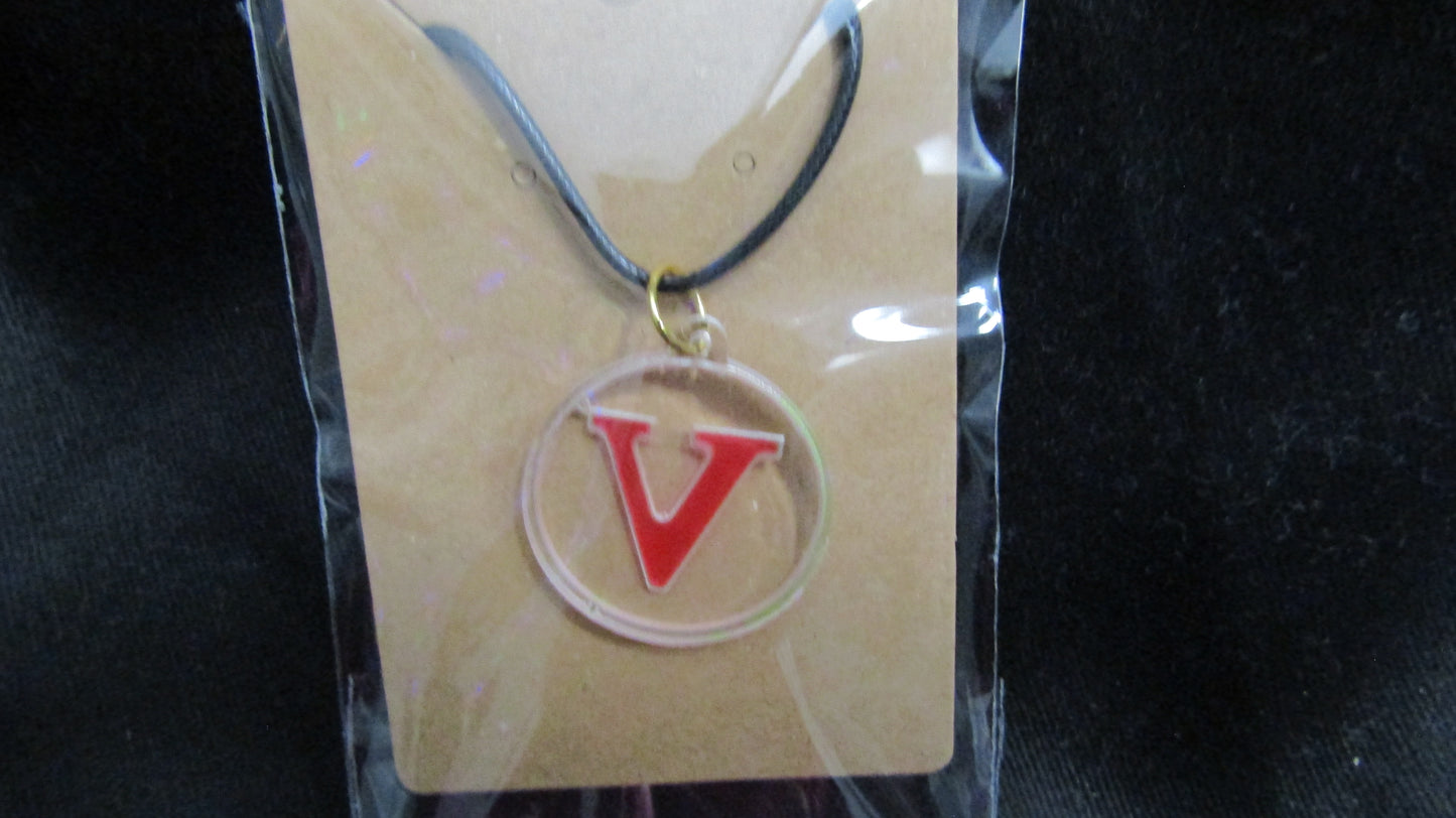 Red V Necklace