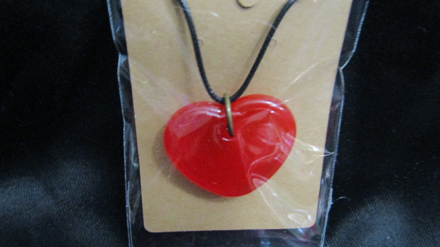 Red Heart Necklace