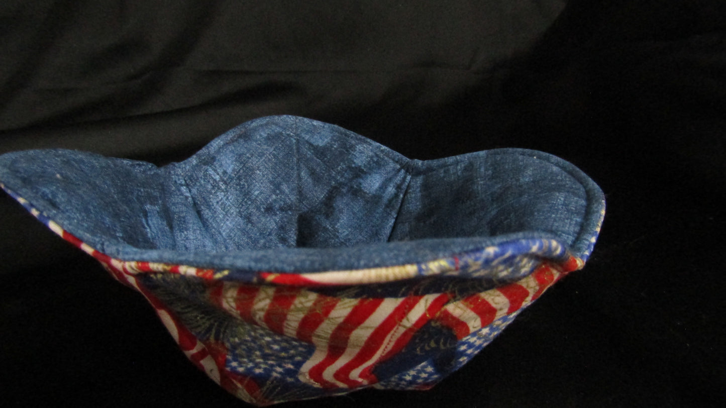American Flag Bowl Cozy