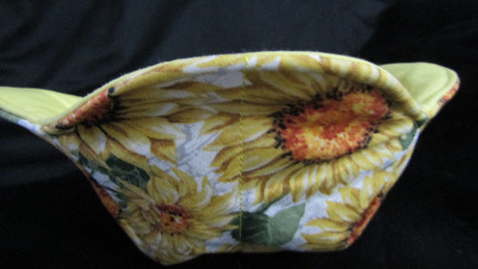 Med Sunflowers Bowl Cozy