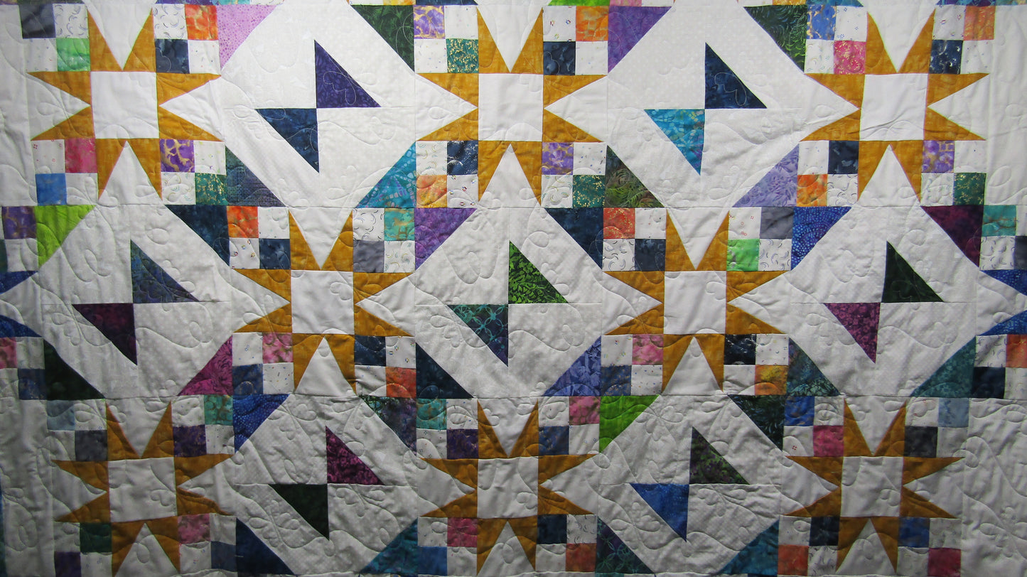 Scrappy Sunshine Quilt