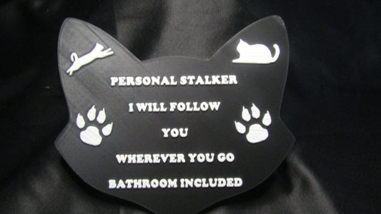 Cat Personal Stalker