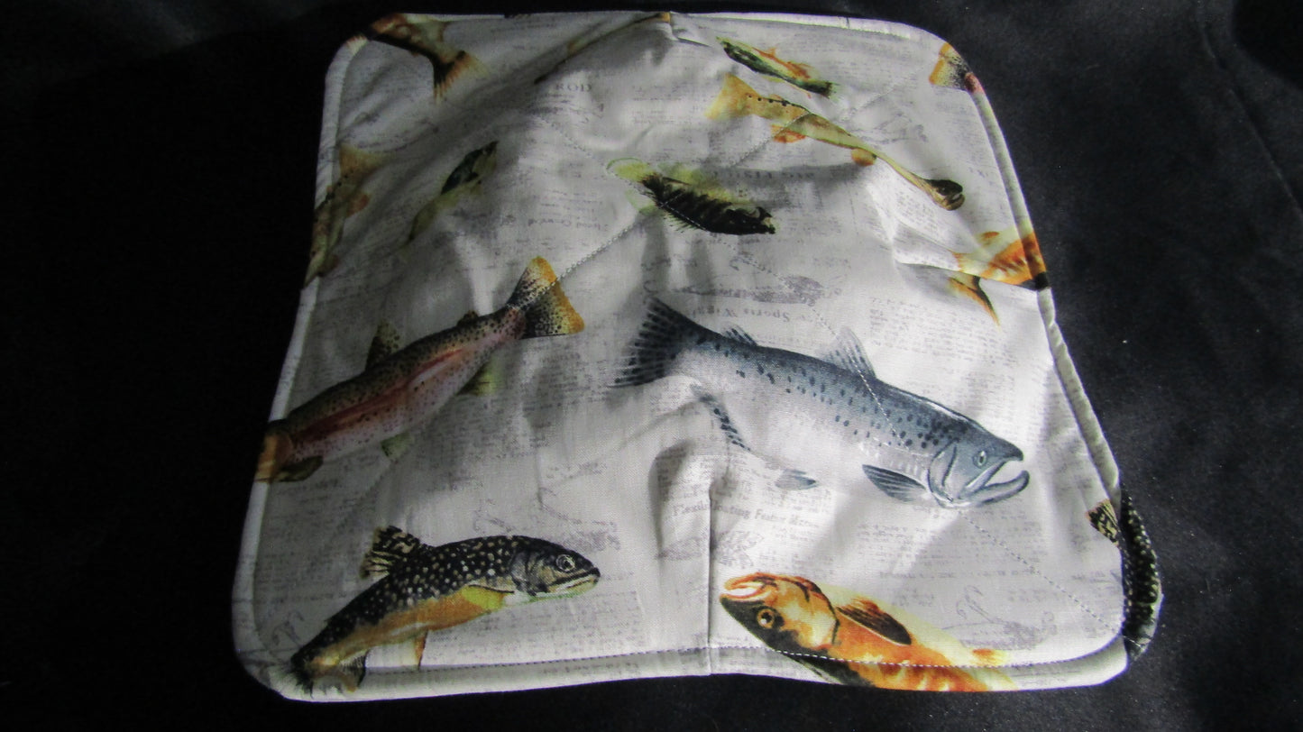 Fish Plate Cozy