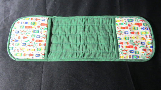 Hot Sauce 2 Pocket Hanging Pot Holder