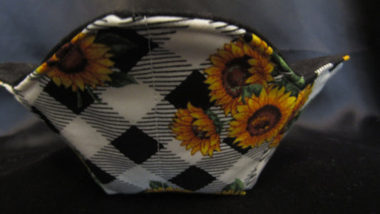Checkered with Sunflowers