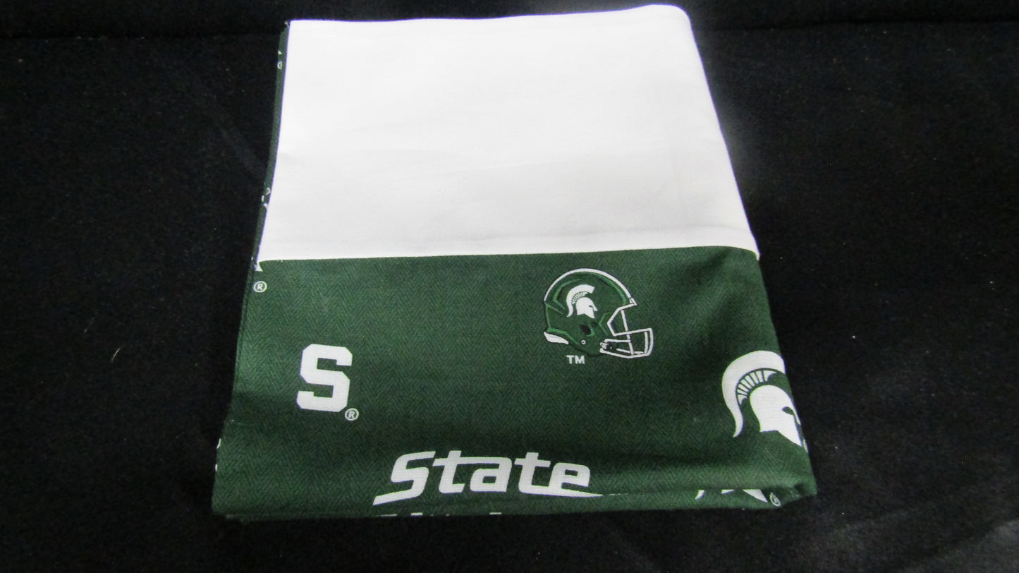 MSU with white cuff