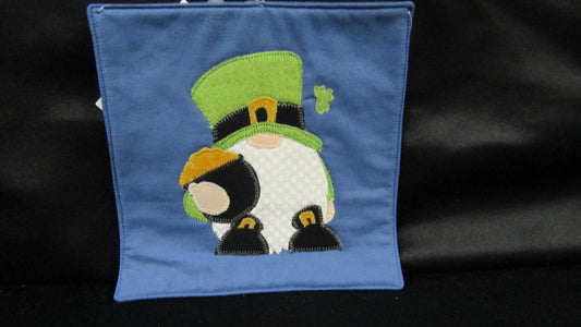 Appliqued Irish Gnome