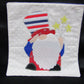 Appliqued Uncle Sam Gnome