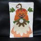 Appliqued Gnome Pumpkin