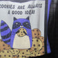 Cookies Fleece Pocket Blanket